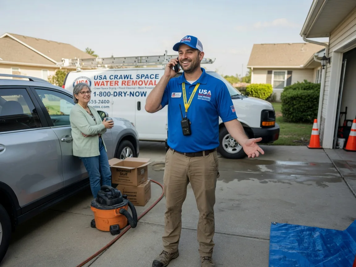 Crawl Space Water Removal Tylertown, MS FAQs